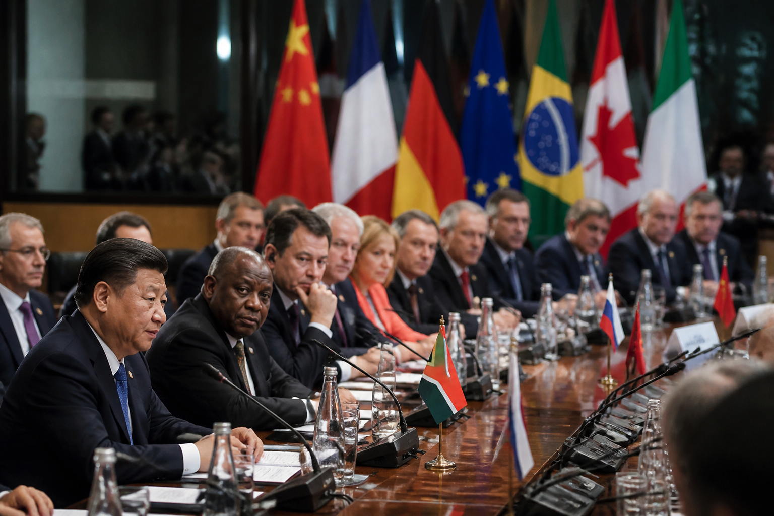 Global leaders convene for high-stakes summit on economic cooperation